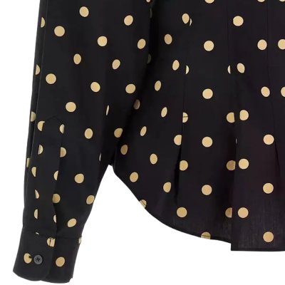 THE POLKA-DOT PLEATED SHIRT
